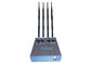 High Frequency 4 Bands Wifi Signal Blocker Device 50m Long Jamming Range