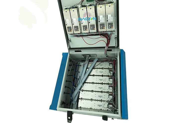 6 Channels Cell Phone Jamming Devices , 600W Prison Jammer Remote Control