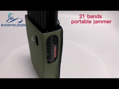 WiFi Lojack Portable Signal Jammer 21 Antennas 21w 2G 3G 4G RC UHF VHF