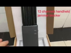 12 Bands 2G 3G 4G 5G Handheld Signal Jammer WiFi GPS Lojack VHF UHF 20m Radius