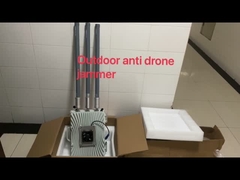 70w Powerful Drone Signal Jammer Outdoor Fixed Waterproof 1.5km Distance