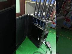 8 bands manpack drone signal jammer 400w backpack UAV portable anti drone jammer