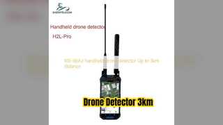 Drone Detector 3km Range AI ID