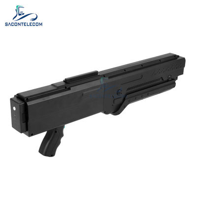 125W High Power Handheld Signal Jammer with 1200m Range and Multi-Band Anti UAV Gun