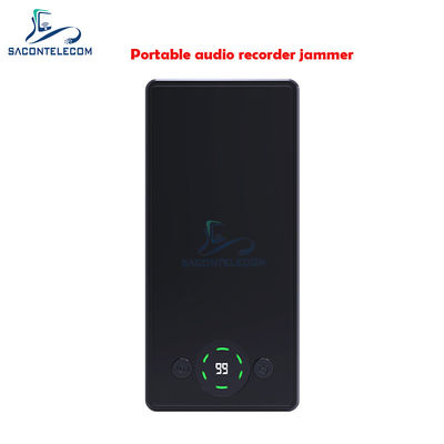 Portable Audio Recorder Jammer with 120DB Sound Pressure 300° Anti-Recording Direction and 4000mAH Battery