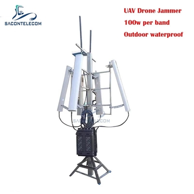 700w outdoor waterproof 3KM UAV Drone Signal Jammer GPS Signal Jammer Blocker