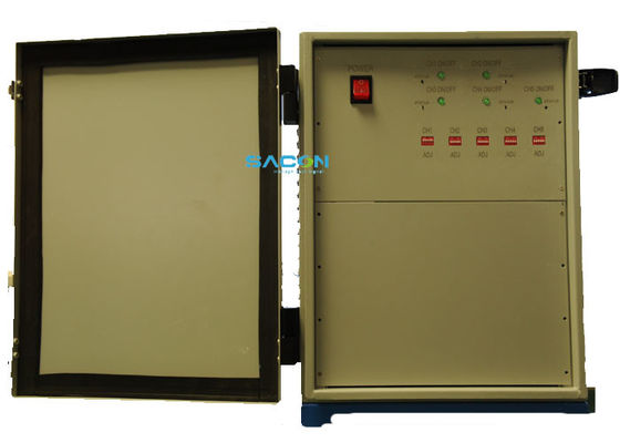 400w Waterproof Mobile Cell Phone Jammer 4 Bands For Prison Jail / 
