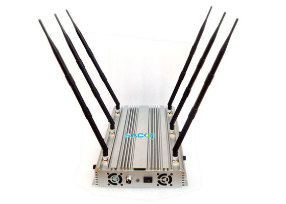 90W High Power Wifi Signal Jammer with 6 Bands and 100m Range for Secure Areas
