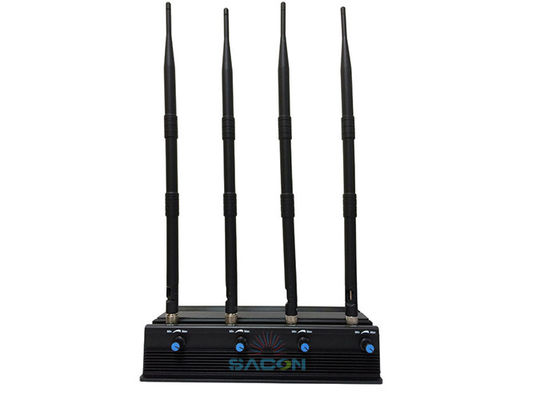 4W Power Wifi Signal Jammer with 10-30m Range and 24 Hours Work Time Mobile Signal Blocker