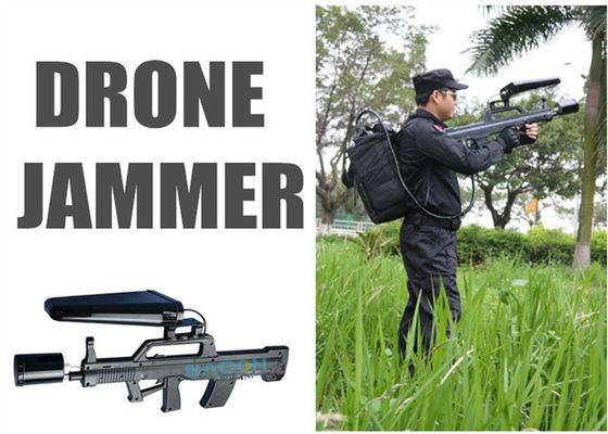 15w Handheld Portable Drone Jammer with 2000m Range Anti Drone Jamming Device