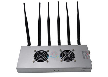 Indoor 6 Channels Remote Control Signal Jammer Block 4G2300 LTE800 LTE2600
