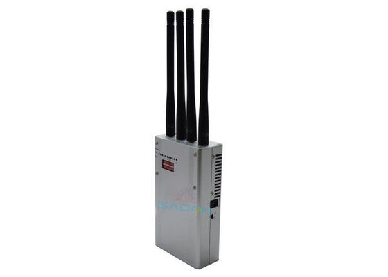 6.5W High Power GPS Jammer with 4 Antennas and DC12V for Banks and Churches