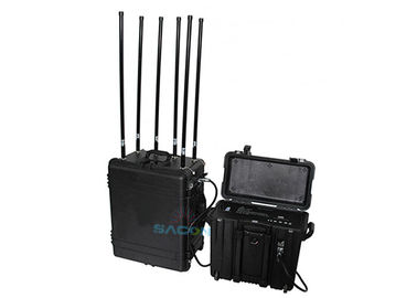 6 Bands Military Bomb Manpack Jammer 460w High Power With 5% ~ 90% Humidity