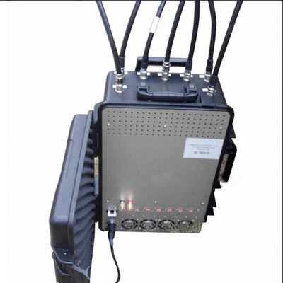 7 Bands Portable Convoy Bomb Jammer  Signal Jammer Luggage Case 350w