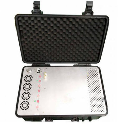 75W Output Power 5.8G 4G RCIED Backpack Drone Signal Jammer with 30~500m Jamming Range and Long Working Time