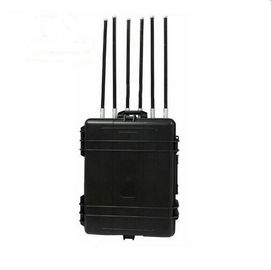 Portable Luggage Manpack Jammer , Drone Frequency Blocker With Good Cooling System
