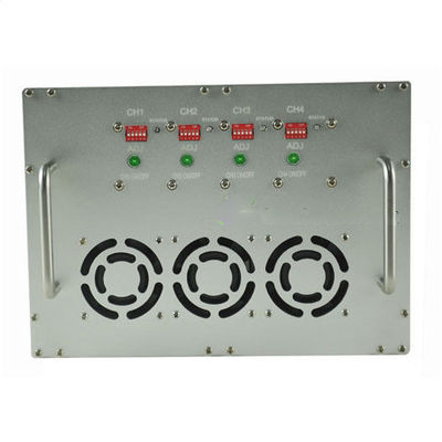 200W High Power 4 Channels Cell Phone Jammer with Good Cooling System for Effective Signal Blocking