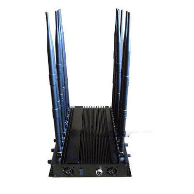 12 Antennas 30W High Power GPS Jammer with 50m Range and Adjustable Signal Blocker