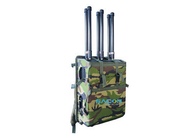 6 Channels 90w Powerful Drone Signal Jammer 200m For Military Security Force