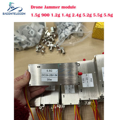 30W 1.5G GPS Anti Drone Jammer Module with Customized Frequency for RF Jamming
