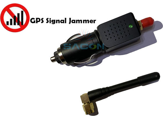 Mini GPS Jammer for Cars with 1575MHz GPSL1 Blocking, 1-20M Jamming Range, and 0.5Watt Output Power