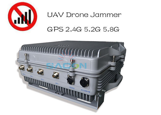 385W High Power Drone Signal Jammer with 1.5KM Long Distance and IP64 Waterproof for Outdoor Projects