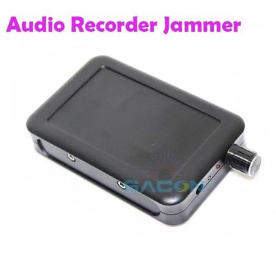 Plastic 85dB Acoustic Interference Audio Recorder Signal Jammer with 2m Shielding Distance
