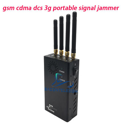 4 Antennas 2w 15m WiFi 4 Channels GPS Signal Jammers