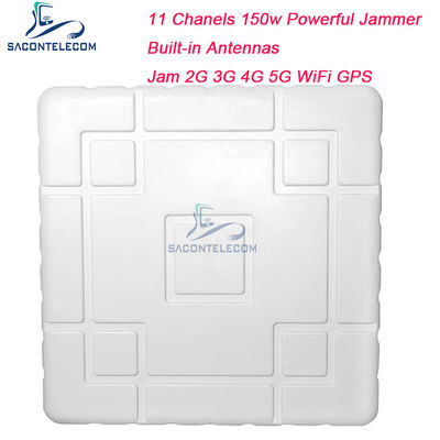 PVC 150w Mobile Phone Signal Jammer 2G 3G 4G 5G 11 Channels