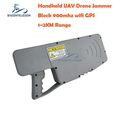 1200m Range 40W Power Manual Control UAV Drone Jammer Handheld Signal Jammer