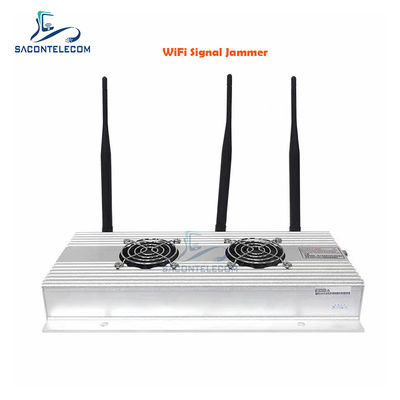 9W Power 3 Channels Desktop Wifi Signal Jammer with 100m Range for Secure Areas