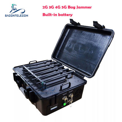 56W Output Power 12 Bands Coverage 60m Jamming Radius Cell Phone Signal Jammer Mobile Signal Blocker