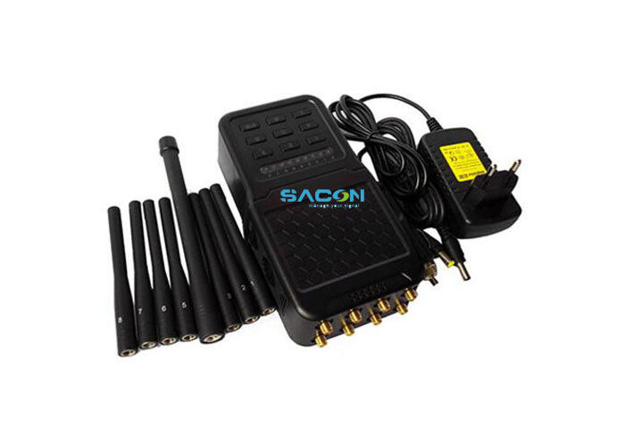 Handheld High Power 5.8G Cell Phone Signal Jamming Device , 7.4V/4700mAh