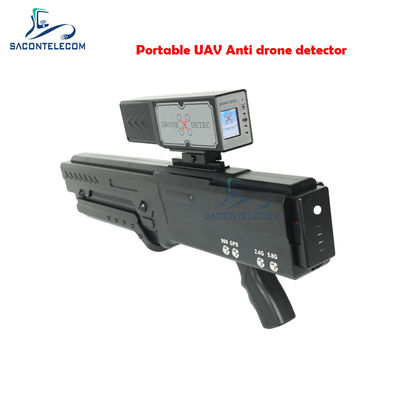 Handheld Drone Signal Detector with 1.8 Inch LED Display for 2.4G and 5.8G Frequencies up to 2KM Distance