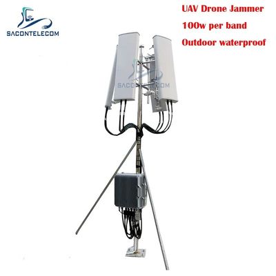 700W 3KM Outdoor Waterproof Drone Signal Jammer GPS Signal Jammer for UAV
