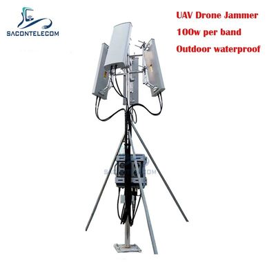700W 3KM Outdoor Waterproof Drone Signal Jammer GPS Signal Jammer for UAV