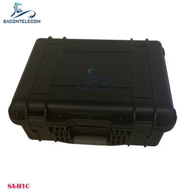 Portable suitcase UAV drone detecter DJI FPVs WiFi DIY drones detection Up to 10km Distance