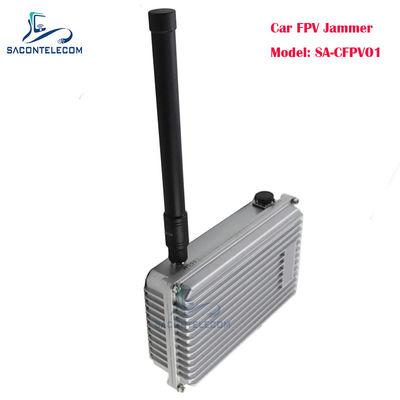 50W Vehicle Mounted FPV Drone Signal Jammer with Customizable Frequency for UAV Defense