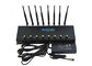 8 Bands Long Range Cell Phone Jammer , RF Signal Jammer 427*116*60mm Size