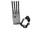 Professional Digital Portable Cell Phone Jammer 6.5 W With 4 Antennas
