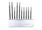 VHF UHF Cell Phone Wifi Jammer 10 Bands High Gain Antenna For School / Military