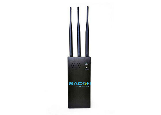 10W Output Power Portable UAV Jammer with 3 Bands for Up to 100m Drone Signal Blocking