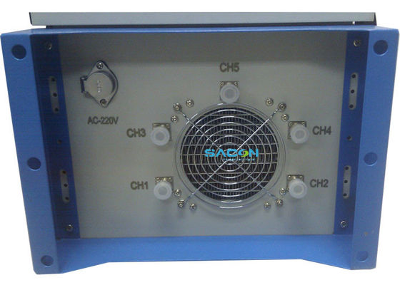 Outdoor Waterproof Drone Signal Jammer with 215W Power and 5 Bands for UAV Neutralization