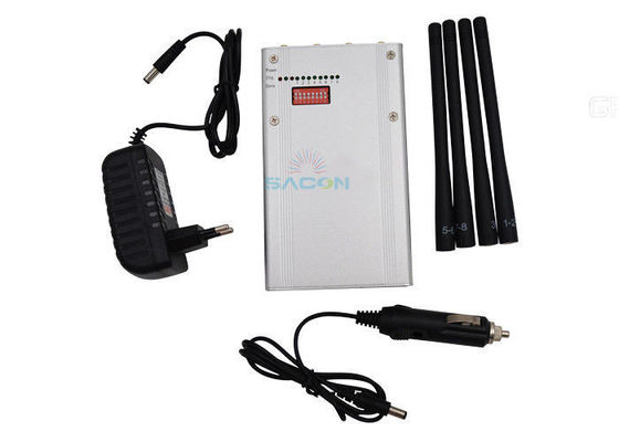 30m Range 8 Bands 6.5W Portable GPS Signal Jammer Blocker for Personal Privacy