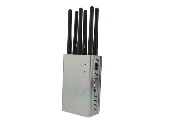 8W Output Power Signal Jammer with 30m Jamming Range and 8 Bands for Multi-Frequency Blocking