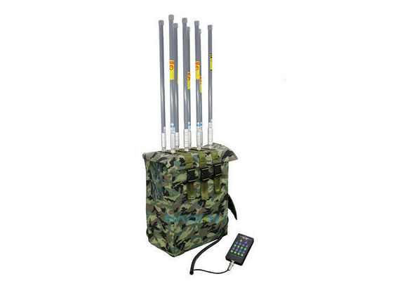 400W Power 2.4G High Frequency Anti Terror Signal Jammer Manpack Jammer for Wireless Camera Blocking