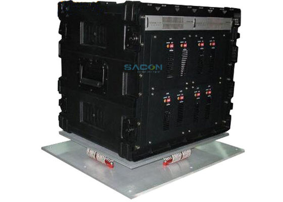 Vehicle Mounted Jammer with 800W Output Power 20-6000MHz Frequency and Up To 500m Jamming Range for VIP Protection