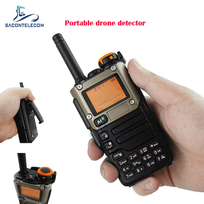 Portable Wireless Drone Signal Detector 700-6Ghz Handheld UAV Anti Drone Detector
