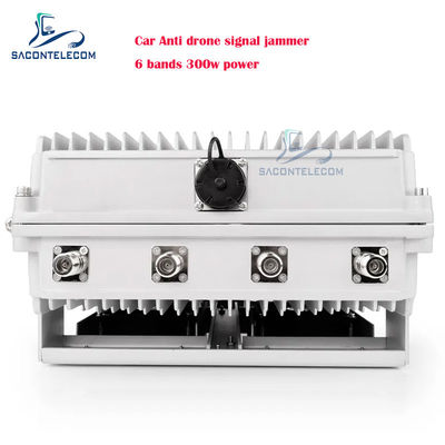 300W High Power 6 Channels Vehicle Mounted Anti-Drone Jammer for Car Use