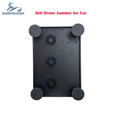 8 Channels 400W Anti Drone Signal Jammer with 1.5G 2.4G 5.8G 5.2G FPV for Car